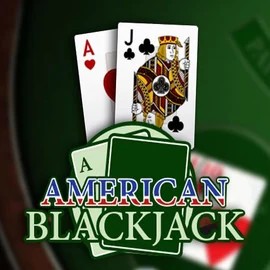 American Blackjack logo by Habanero at Flash Casino